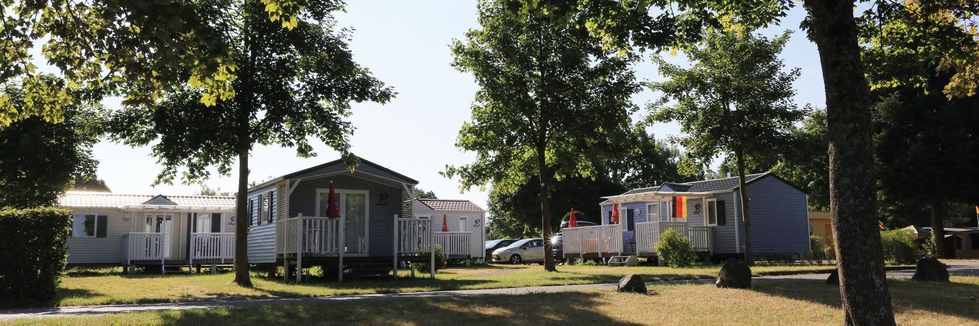 Mobilheime auf dem Campingplatz Tunisee