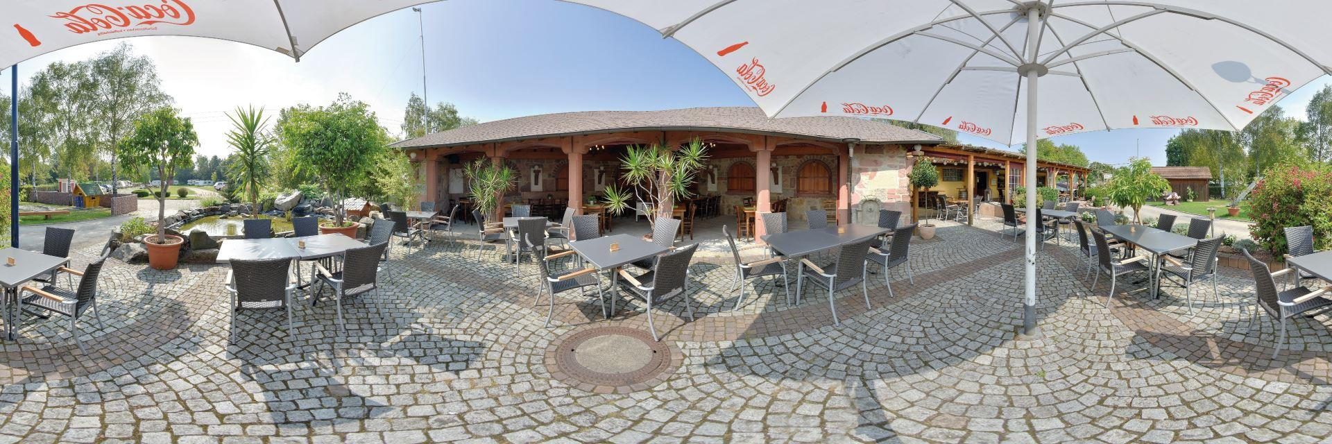 Gartenwirtschaft am Tunisee