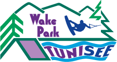 Das klassische Wakepark Tunisee Logo